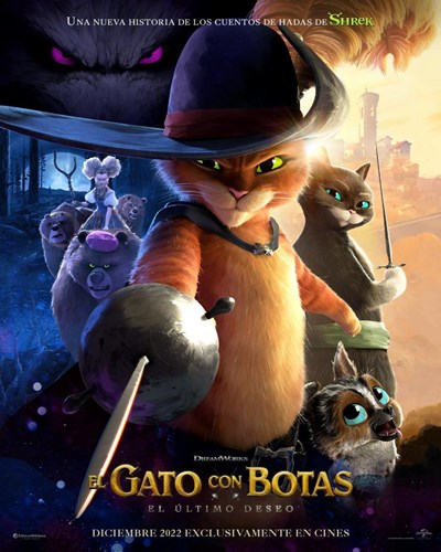 El Gato Con Botas 2: El Poster de: El Gato Con Botas 2: El